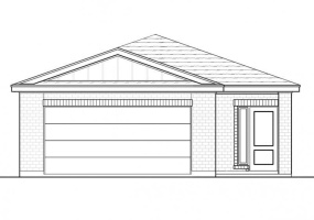 Archer G elevation. Photo of similar home. Actual home under construction.