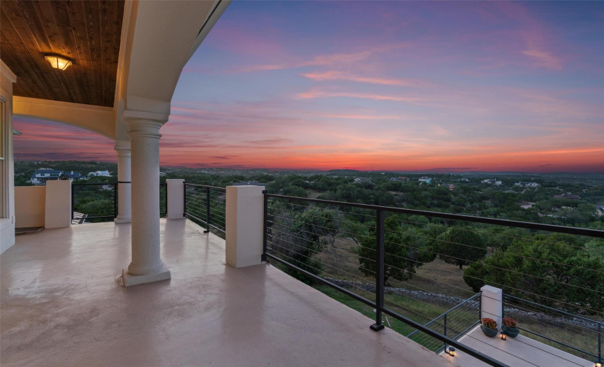 Whether you're gazing out of large windows, stepping onto a private balcony, or lounging on the expansive outdoor patio, you'll find yourself immersed in a panorama that captures the essence of natural beauty.
