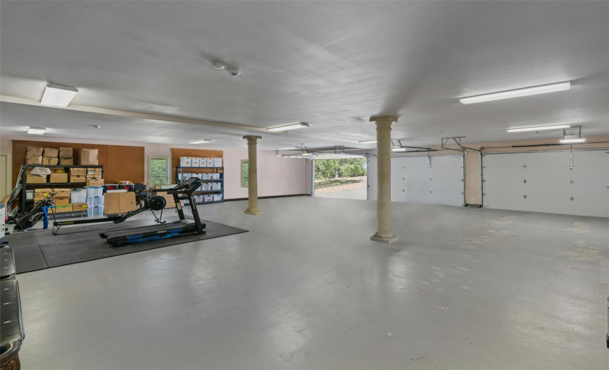 This spacious garage is designed to accommodate not just your vehicles, but also your hobbies, storage requirements, and practical necessities, ensuring that every aspect of your lifestyle is well-catered to.