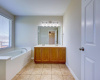 Primary Bath with large garden tub