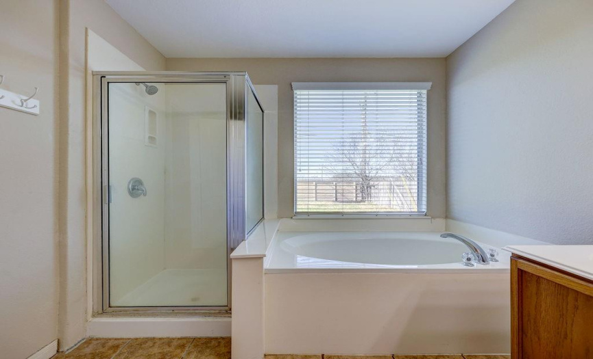 Primary Bath with Walk In Shower