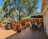 Amazing entertainer's back deck with an abundance of space for configuring your al fresco living and dining areas. 