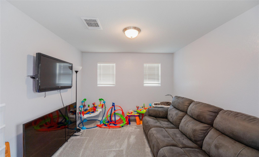 Bonus room off game room can be media area, workout room, or studio! 