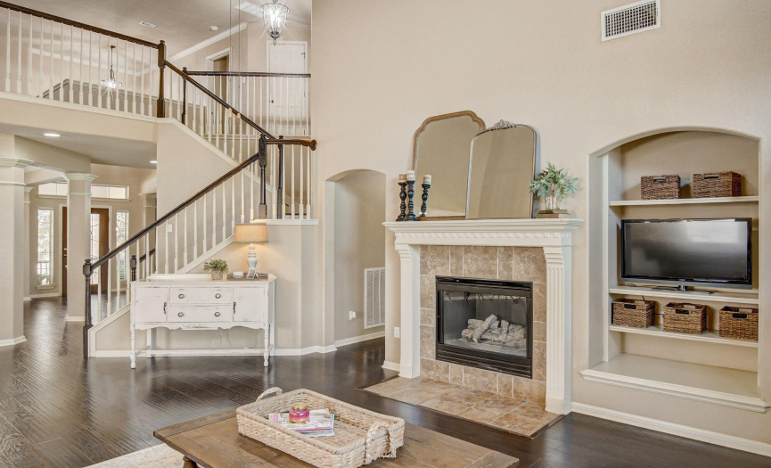Fireplace and Built-Ins