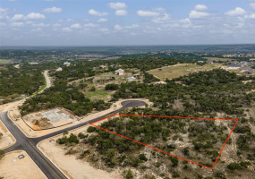 Gorgeous, hill country lot with long distance views. The height of the lot provides gorgeous sunrises and sunsets and a gentle, hill country breeze.