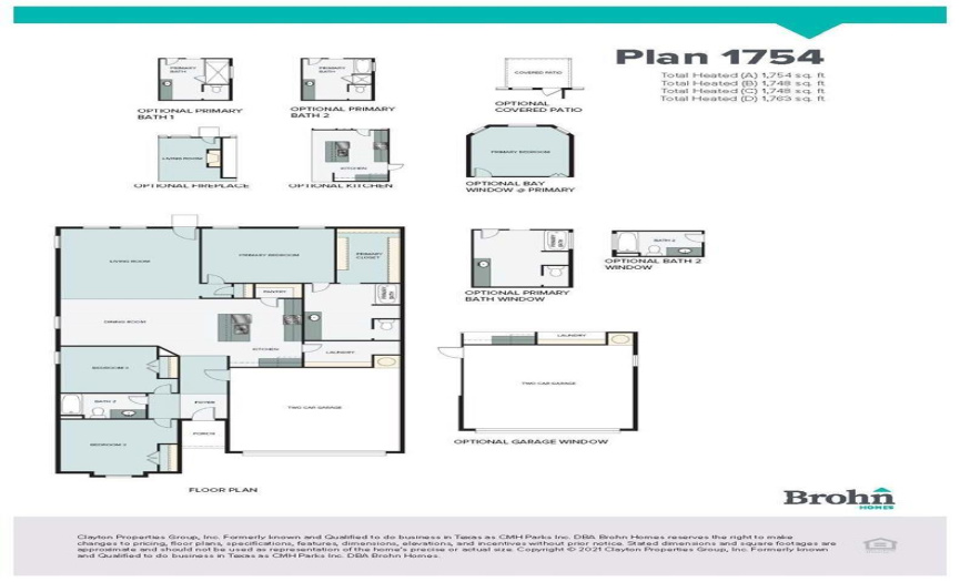 Cloverleaf 1754 Floor Plan