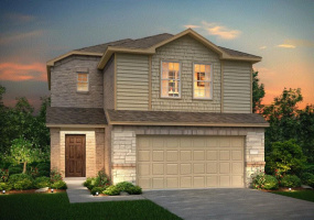 Centex Homes, Pierce elevation Q, rendering