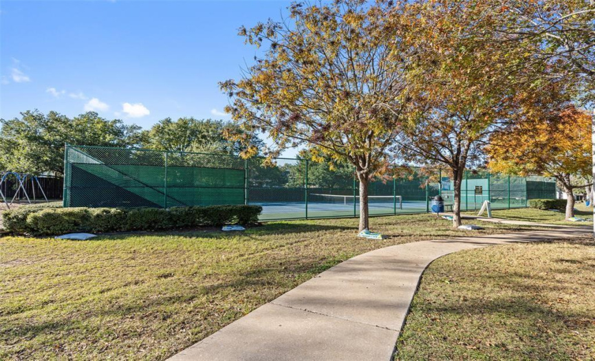 Grab a racket or a basketball...Lake Pointe offers a basketball and tennis court for even more outdoor activities.