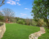 backyard with views of the greenbelt/nature preserve 