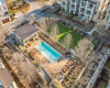 Denizen Condos is nestled in the desirable Galindo neighborhood and boasts lush green spaces, a sparkling community pool, BBQ grills, and two meticulously maintained dog parks. 
