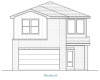 Waterloo H Elevation. Rendering of similar home. Actual home under construction.