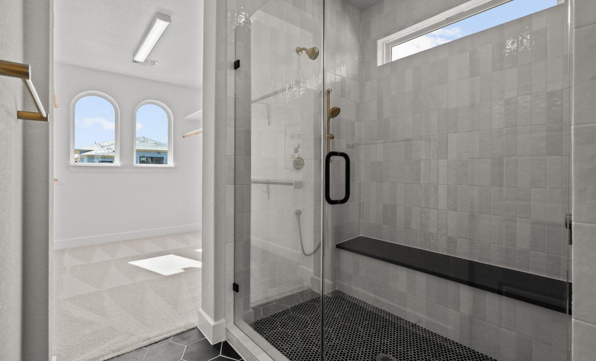 Owner's Shower - Closet