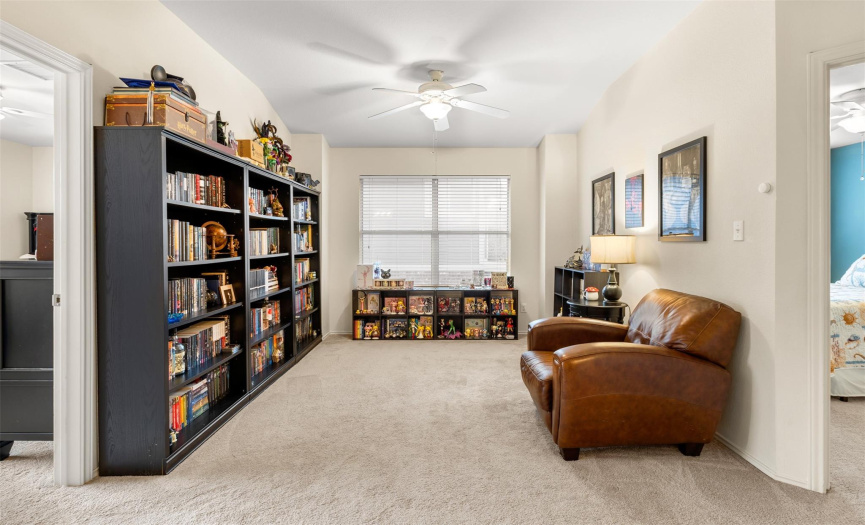 Nice gameroom upstairs is perfect for kids.