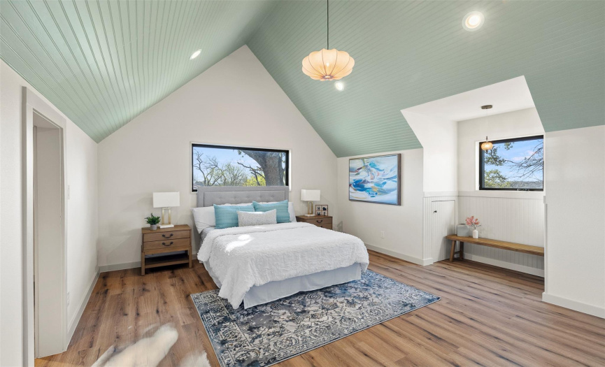 charming vaulted ceilings