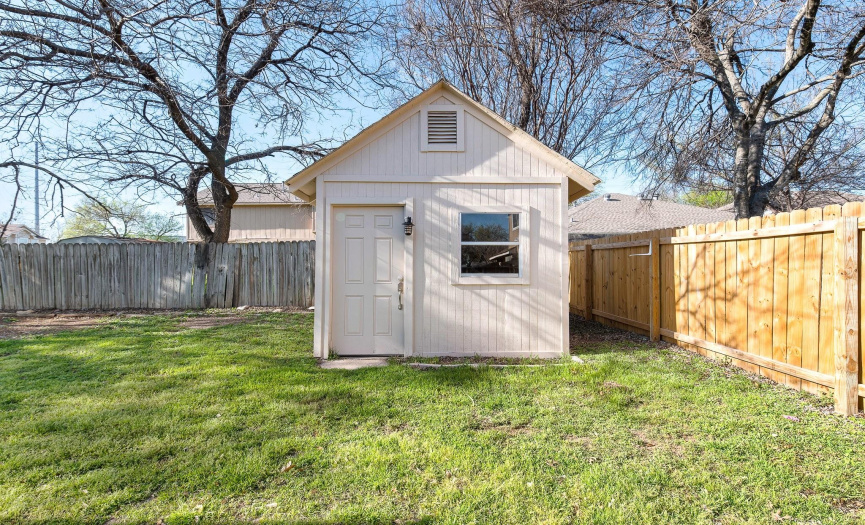 Large storage, she-shed, or a little of both?