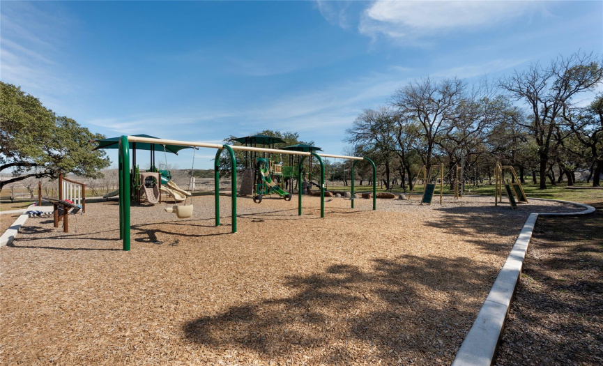 This Lakeway City Park has a NEW Playground !