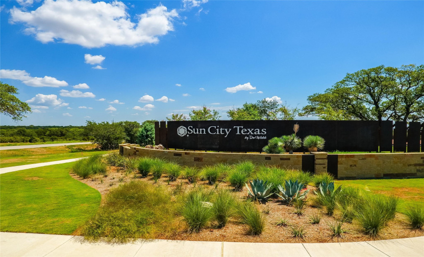 Come experience the easygoing lifestyle of Sun City, TX!