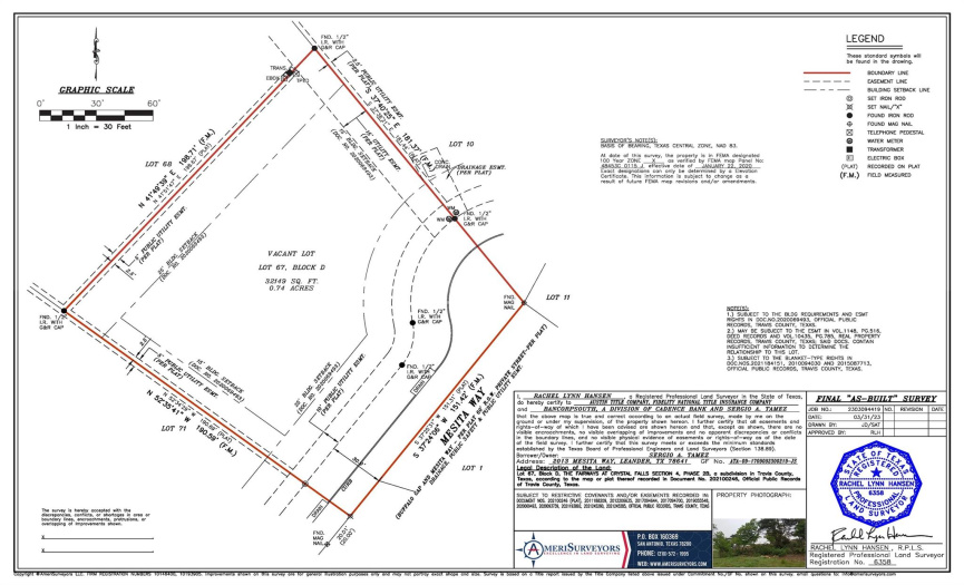 2408 Crystal Falls PKWY, Leander, Texas 78641, ,Land,For Sale,Crystal Falls,ACT7807900