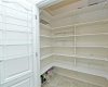 How about this for a pantry? This pantry is a custom feature in this home.
