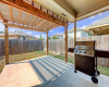 Large covered, private back patio perfect for entertaining!