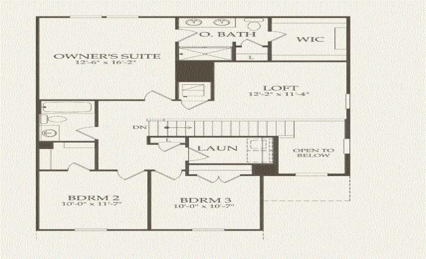 Centex Homes, Springfield floor plan