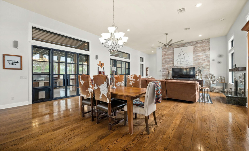 Make a lifetime of memories in this kitchen, dining, and family room that are UNITED into one large Great Room.