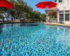 Your pool oasis overlooking the hill country (priceless). 