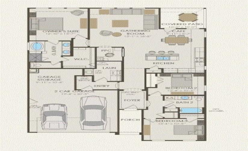 Pulte Homes, Arlington floor plan