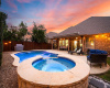 Imagine relaxing under the starry Central Texas skies in the spa!