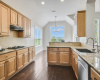 Feel the energy flow as this kitchen effortlessly connects to both the living and dining spaces, making it easy to cook, chat, and chill all in one vibrant area