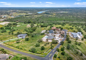 1008 Starlight Canyon Court lot is at the apex of the culdesac with fabulous Hill Country Views.  Lake Travis is in the background.