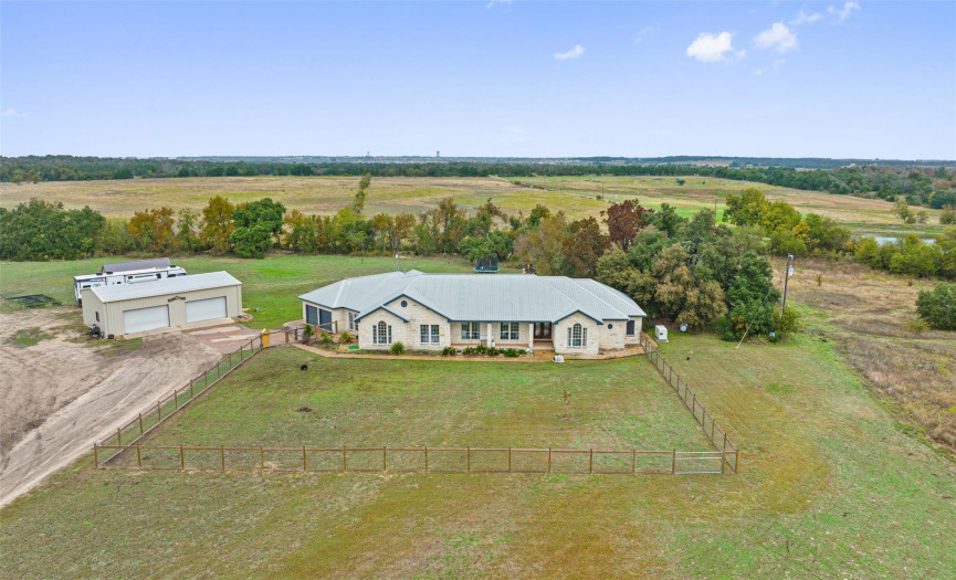 Spectacular ranch-style luxury estate on 8.15 acres in the picturesque countryside just 13 miles north of the heart of charming historic Downtown Georgetown.