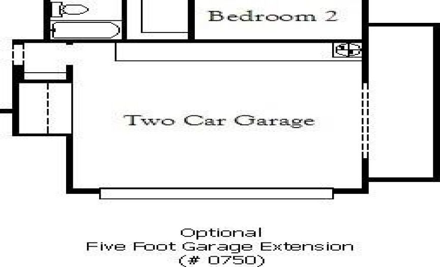 5'Garage extension diagram