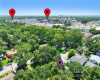 A drone view of NE Austin area. 