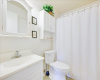 Bathroom shared by both bedrooms