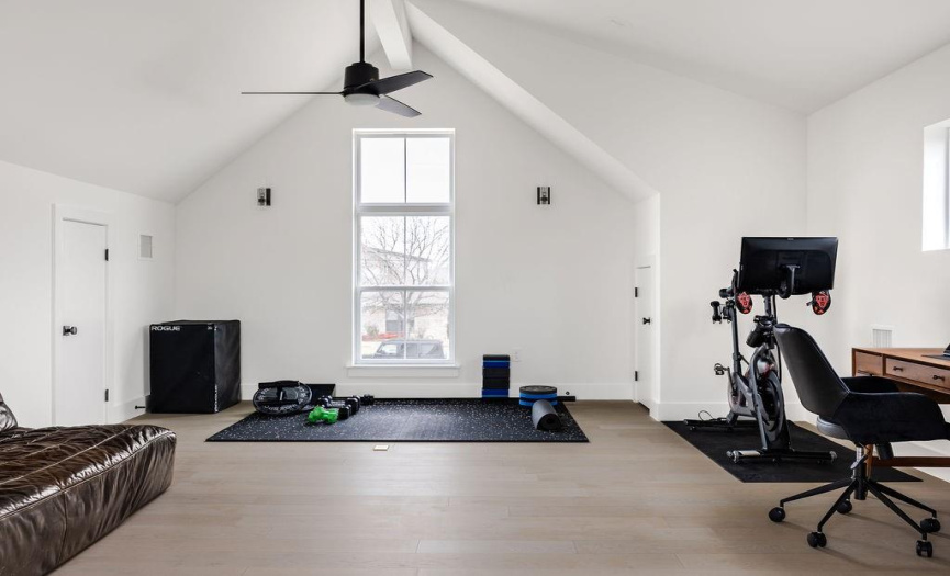 home office/gym or bedroom 