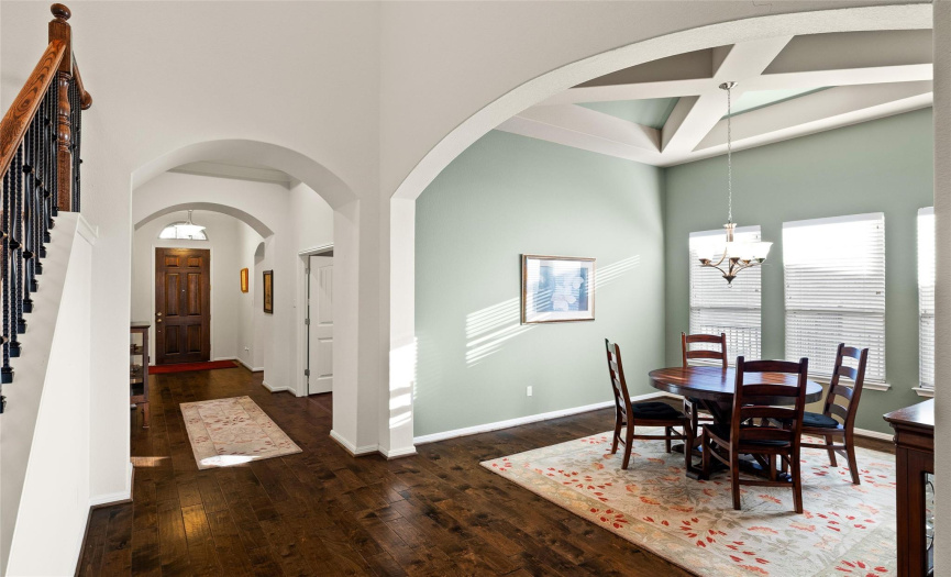 Large entry and foyer