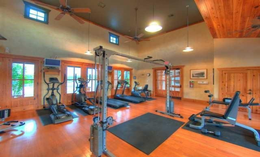 FITNESS CENTER LOCATED AT THE BEACH CLUB