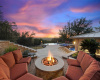 Sit back and relax at the fire pit and enjoy your views!