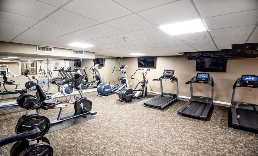 Amenities include private Fitness Center