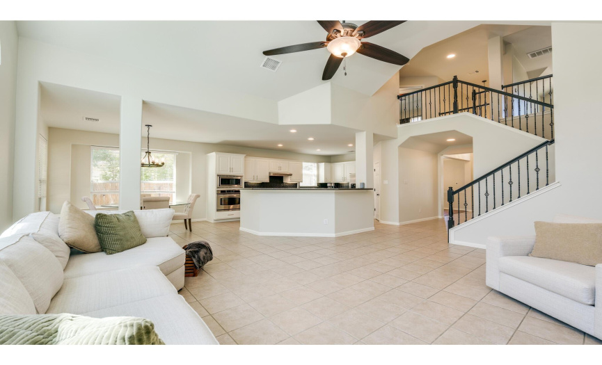 This expansive 2,971 sq ft home provides 4 bedrooms plus a home office, 2.5 baths, formal dining, a 2nd fl game room, and seamless open flow between the living room & kitchen.