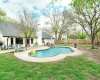 Imagine enjoying this pool on a warm Texas day.