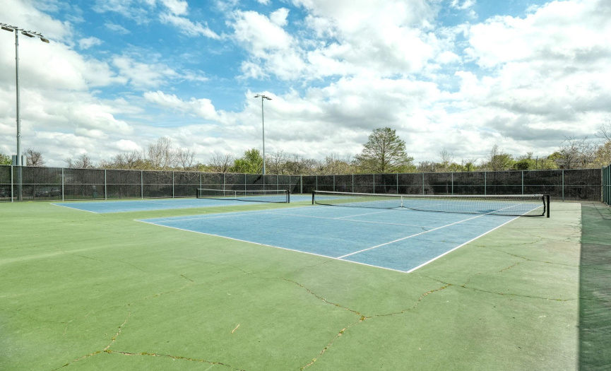 Tennis Courts at Round Rock West Park