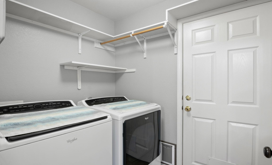 Washer and dryer can stay with acceptable offer