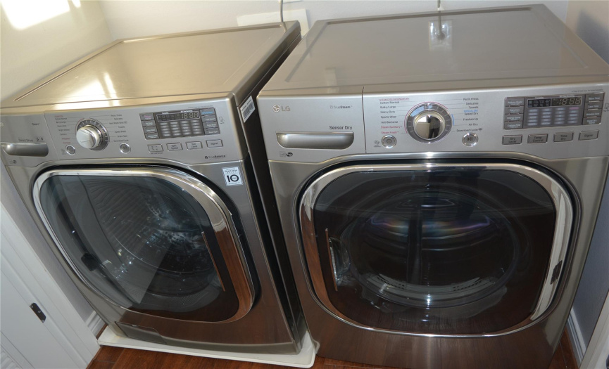 Washer and dryer Included