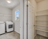 Large utility room and storage closet upstairs