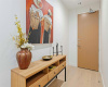 Entryway allows for great wall space to showcase your favorite art pieces.