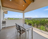 Second level outdoor patio with Lake Travis views.