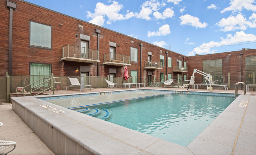 Dive into relaxation at the community pool, where residents can soak up the sun or take a refreshing swim.