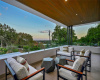 Second floor outdoor living with southeast views
